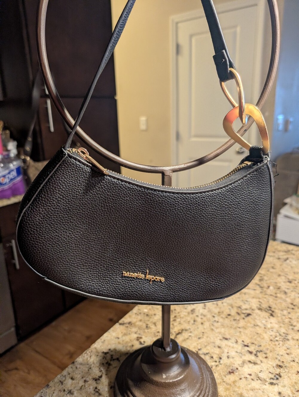 Nanette Lepore Black Shoulder Bag NWOT